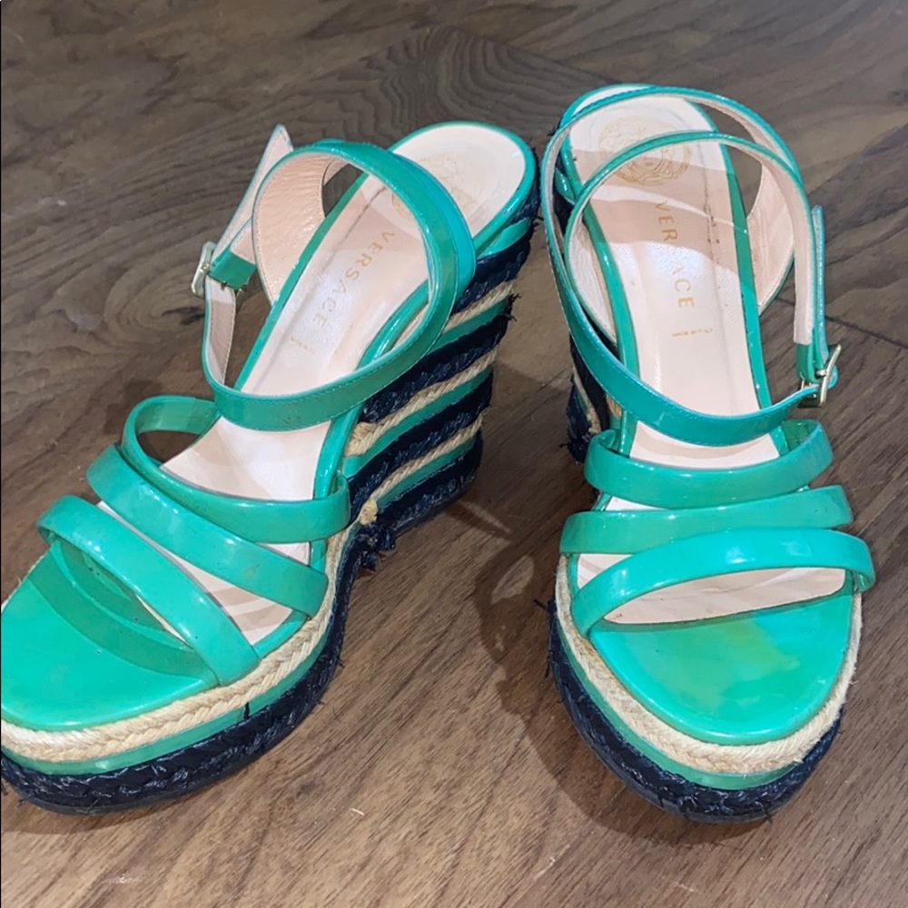 Versace wedges